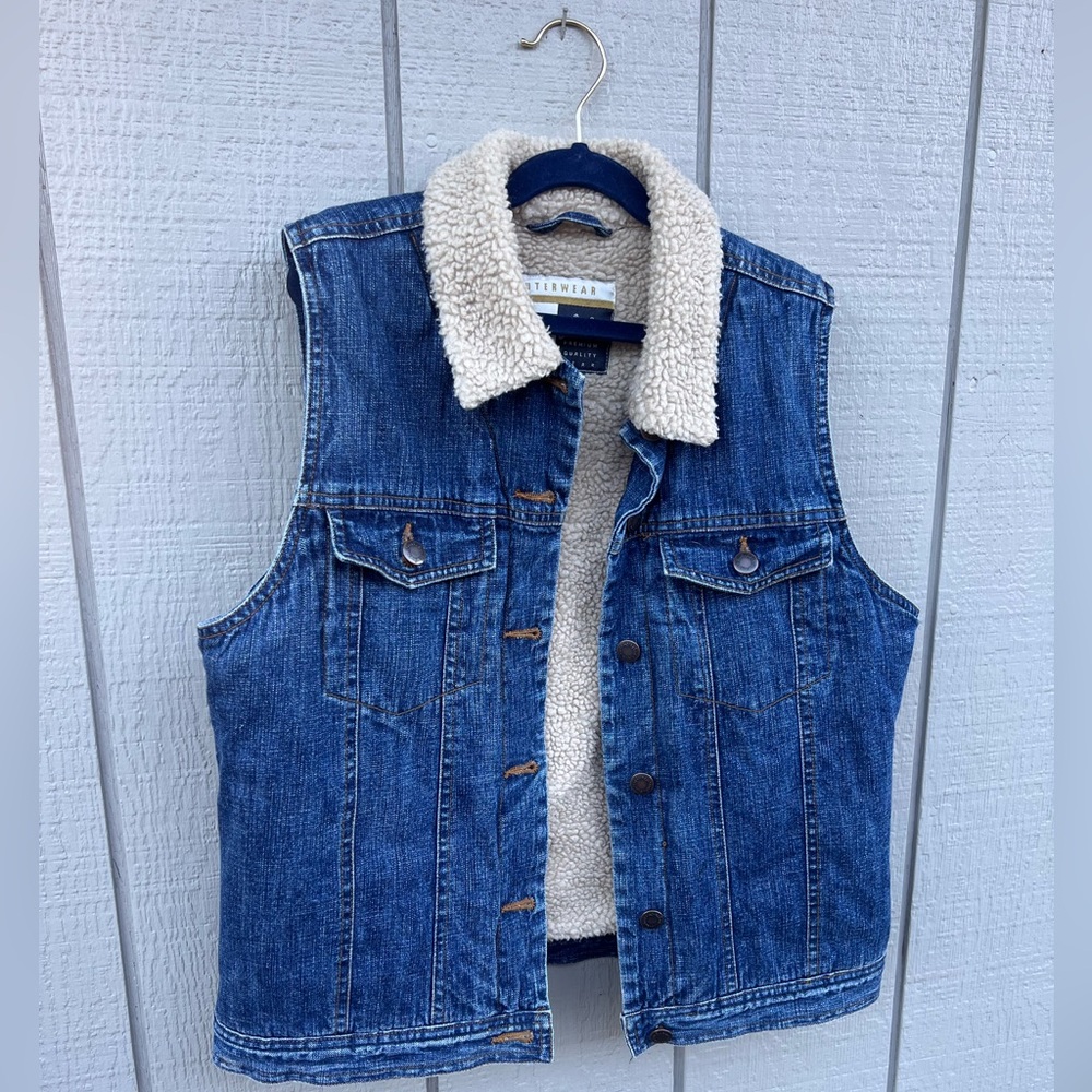 Wrangler outterwear vest dark blue winter